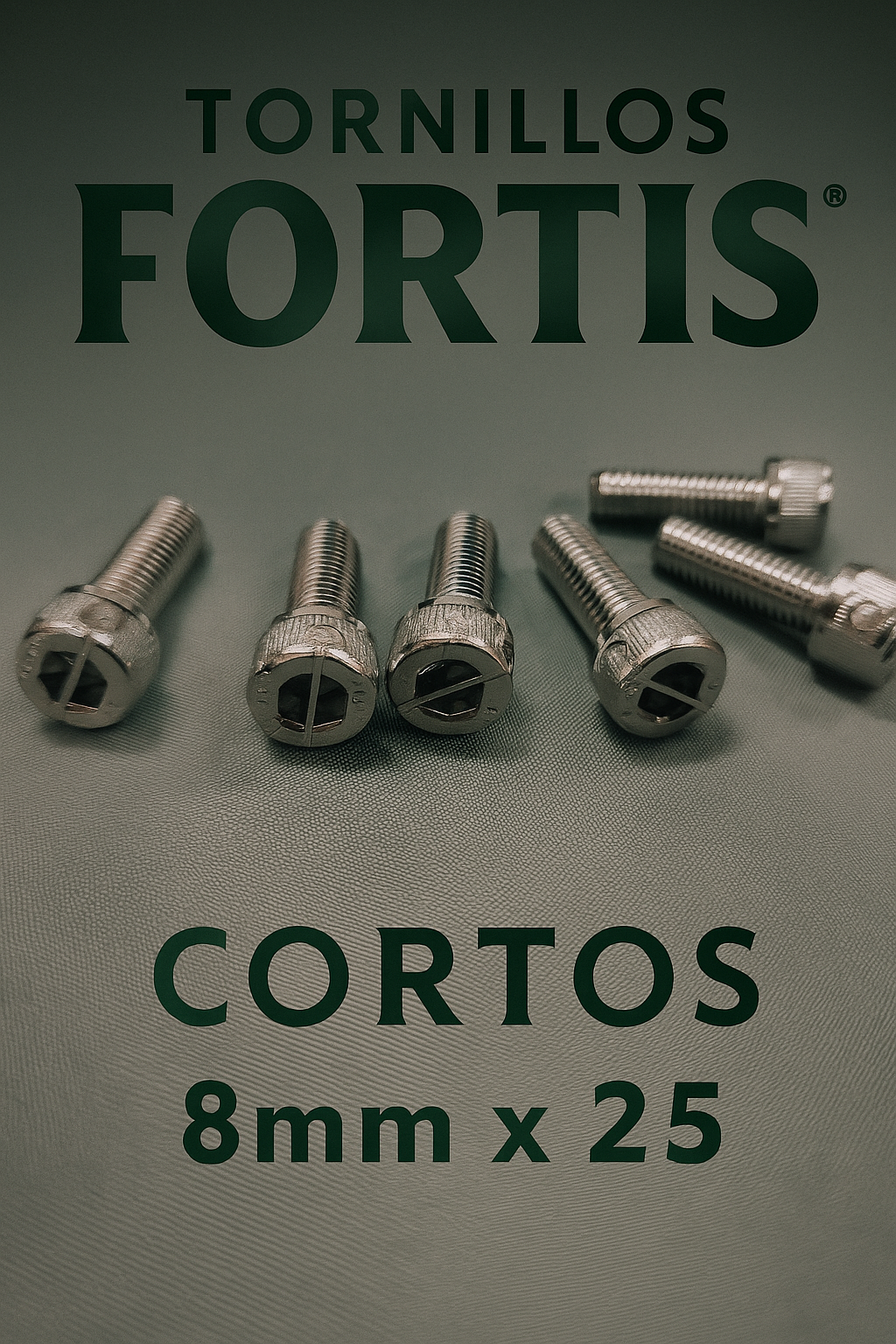 tornillo FORTIS corto para presor lateral